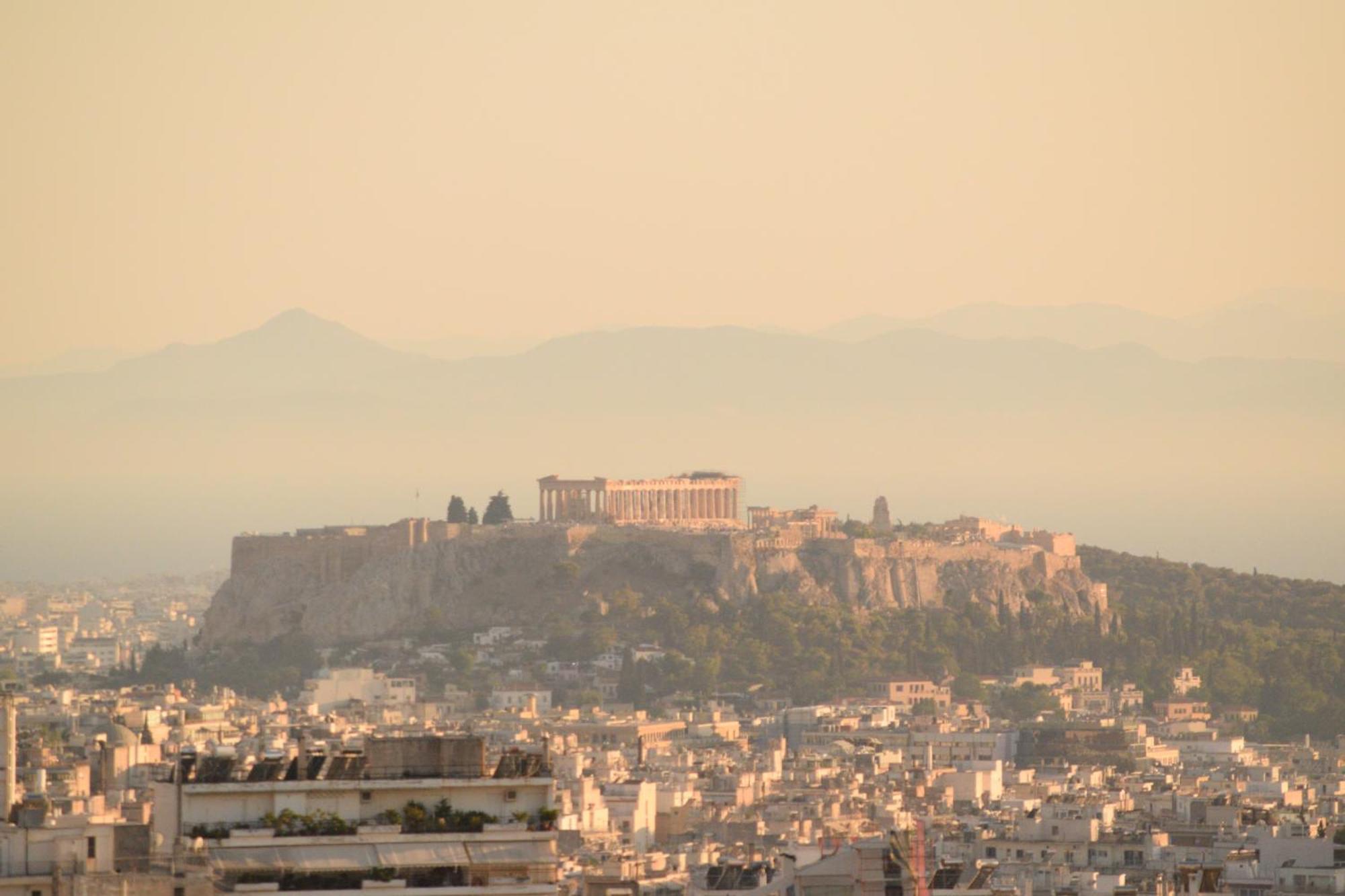 Acropolis Panorama Studio Leilighet Athen Eksteriør bilde