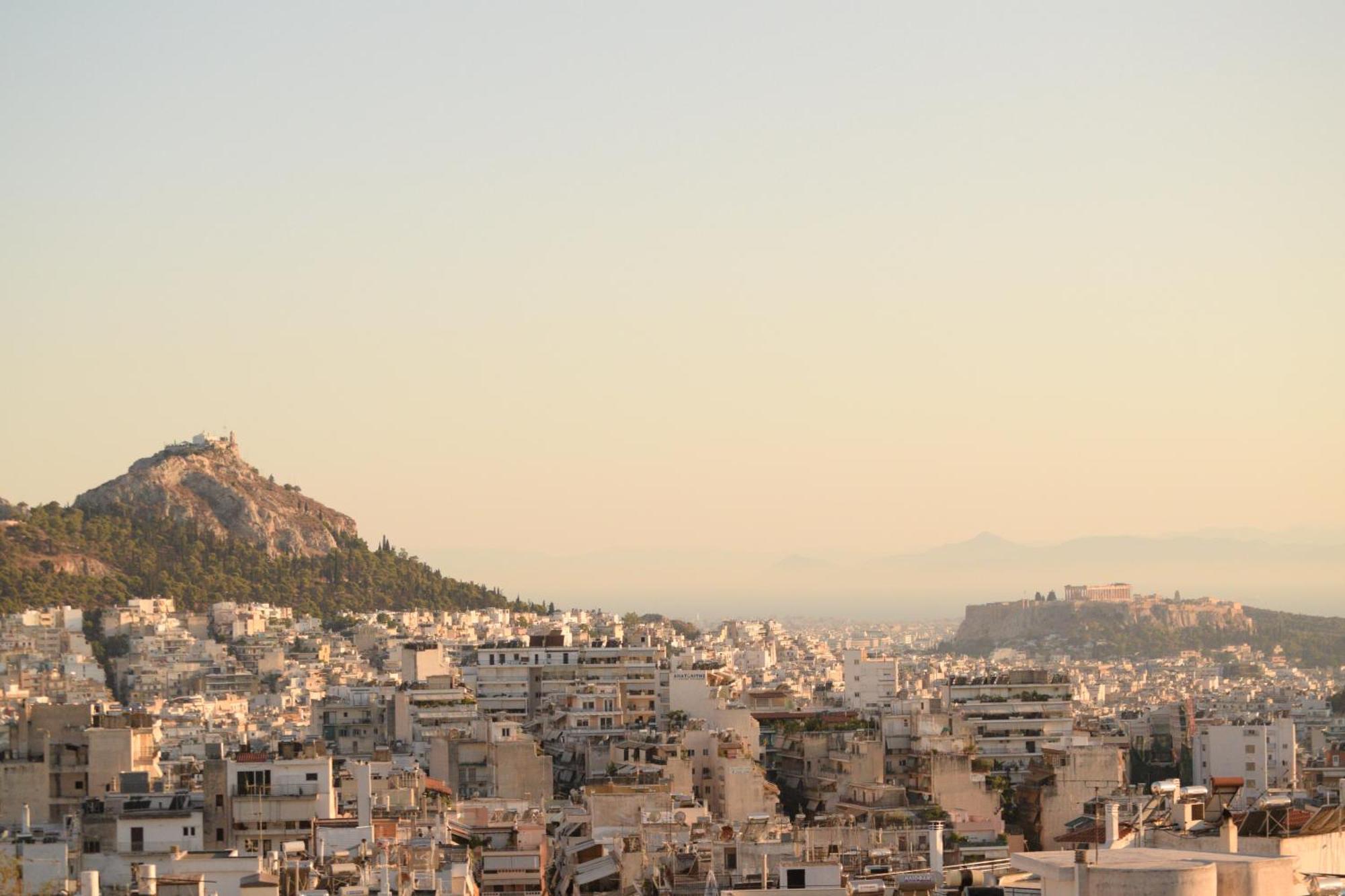 Acropolis Panorama Studio Leilighet Athen Eksteriør bilde